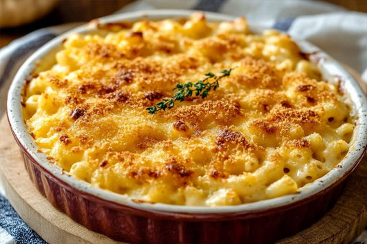 Classic Creamy Baked Mac & Cheese