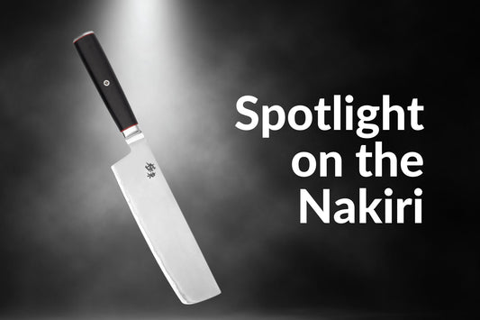 Spotlight en el nakiri - cuchillo de verduras japonesas