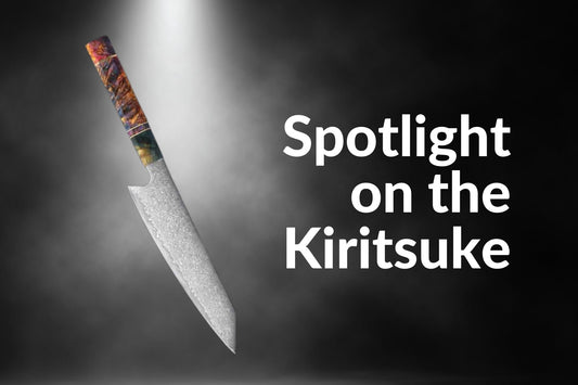Spotlight en el cuchillo Kiritsuke