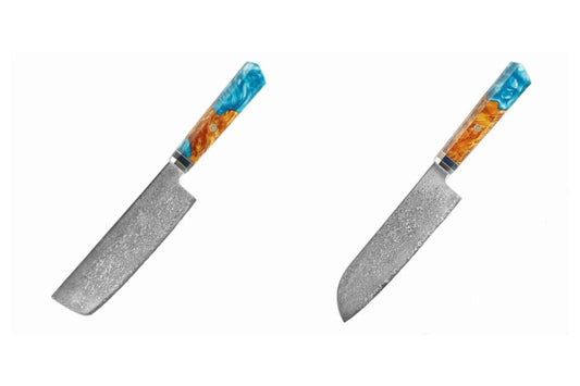 ¿Cuál es la diferencia entre un cuchillo Nakiri y un cuchillo Santoku?