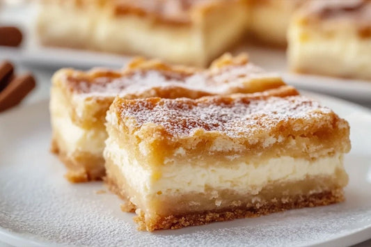 Bares de pastel de queso con Sopapilla