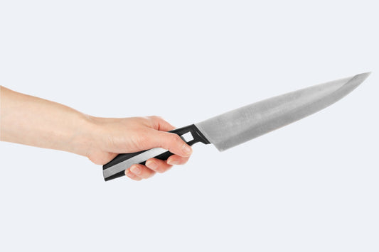¿Qué hace que un cuchillo zurdo o diestro?