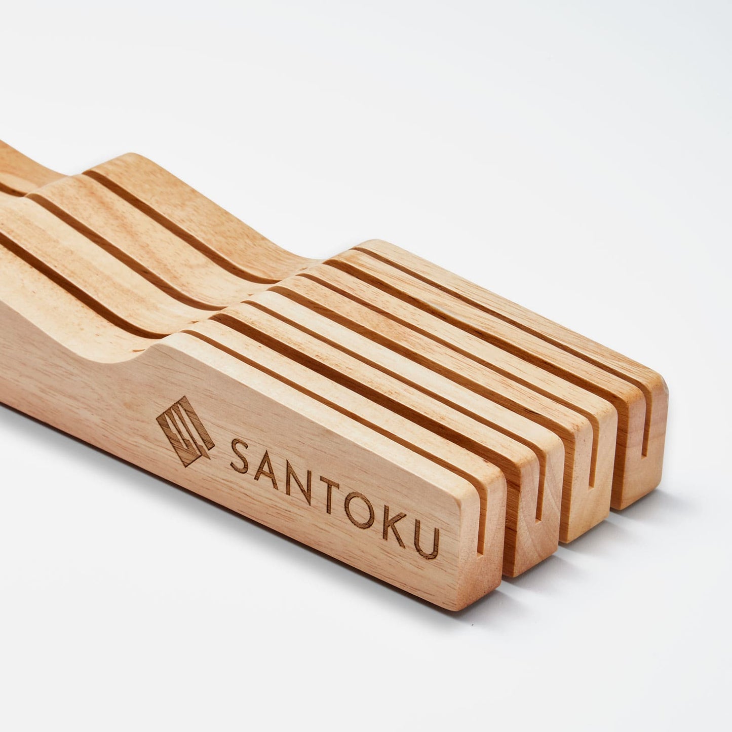 Kitchen Knife Drawer | Tabletop Wooden Organiser