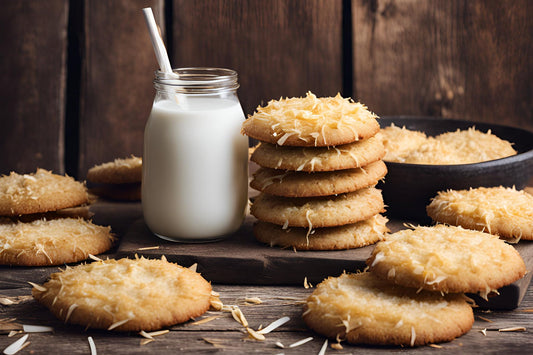 Galletas de coco crujientes