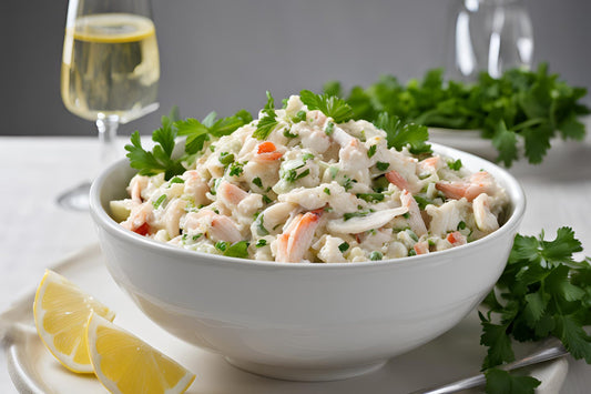 Receta de ensalada de cangrejo